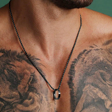 Black, 2mm/2.5mm chain necklaces, 16\18\20\22\24\26\30inch