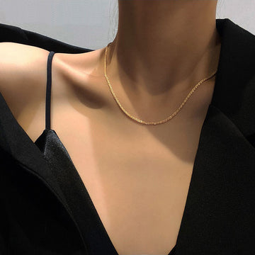 Silvery/Golden, 2mm/2.5mm/3mm chain link style necklace 16\18\20\22\24\26\30 inches