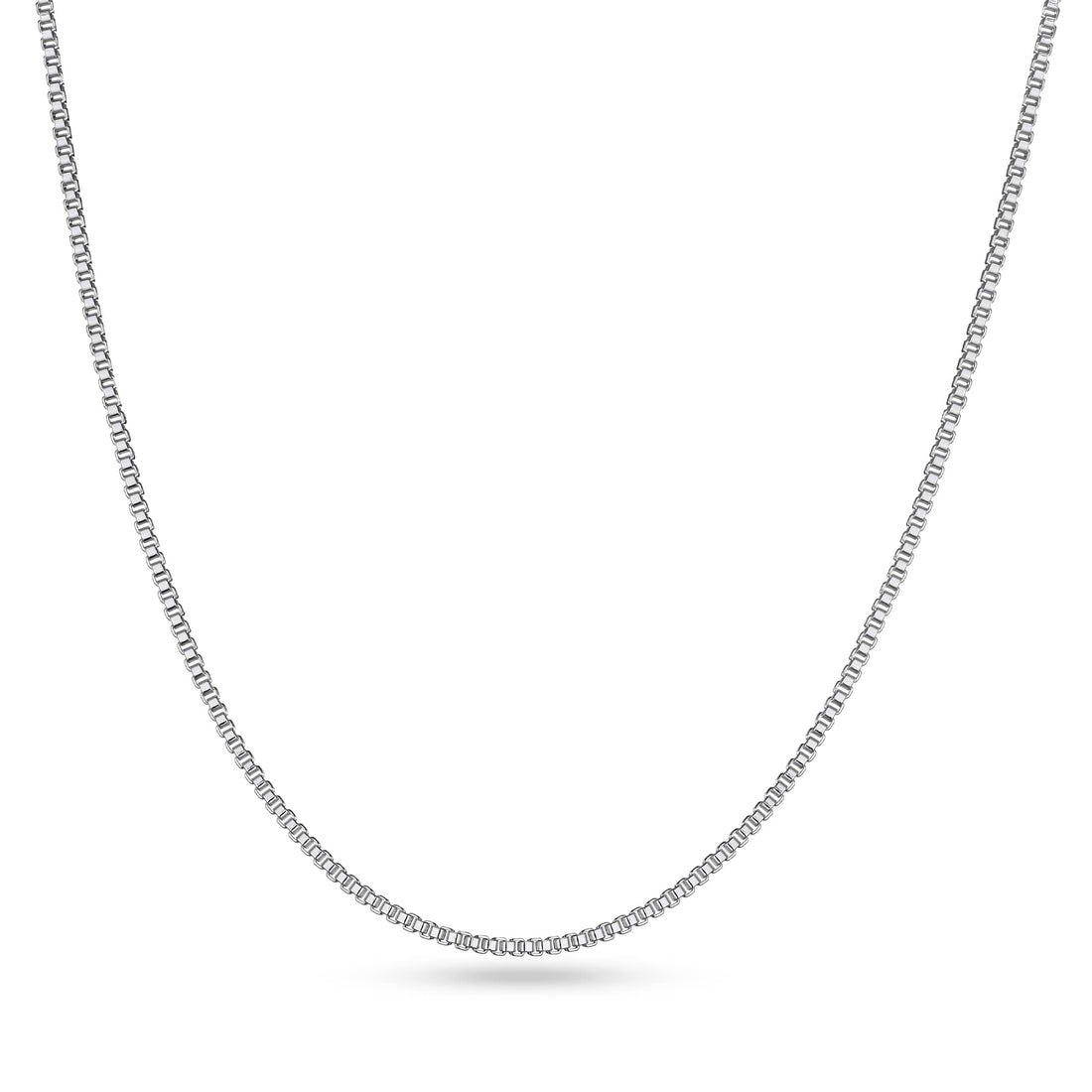 Golden/Silvery 2mm/2.5mm/3mm, Box Chain Style Necklace, 16\18\20\22\24\26\30 inches